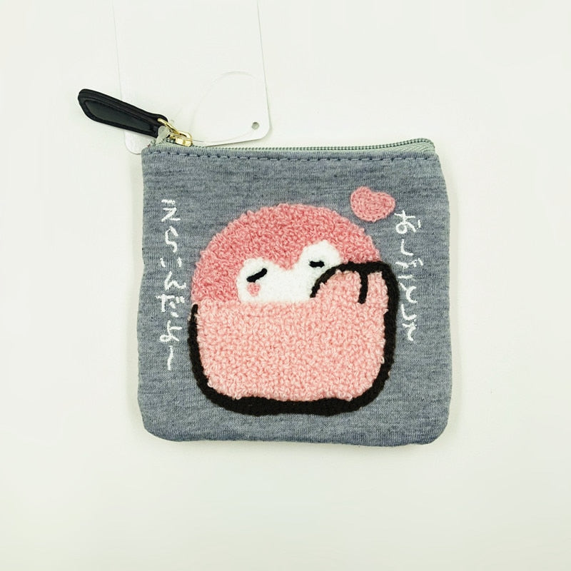 Cute Totoro Coin Purse Anime Kiki's Delivery Service Cartoon Handbag Tote Clutch Fashion Makeup Bag Storage Portable Bags purse