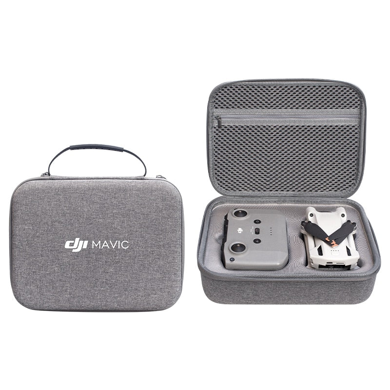 Storage Bag for DJI Mini3 Pro Portable Carrying Case  Mini3 Pro Drone Accessories PU Leather Splash-proof Shoulder Bag