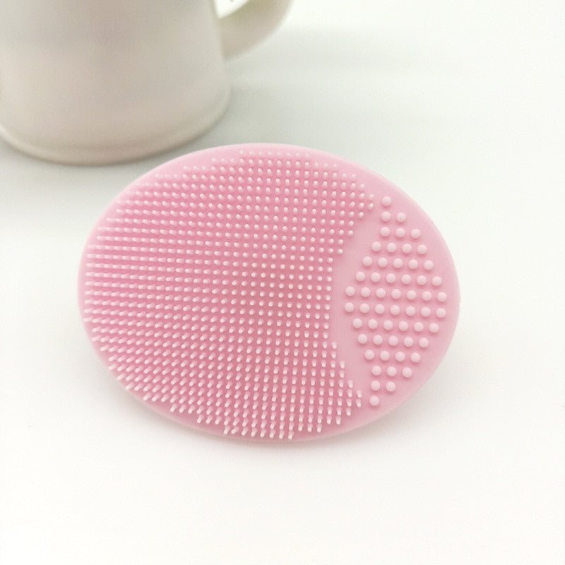 2/1pcs Baby Cleansing Brush Silicone Massager for Face Exfoliating Lifting Face Scrubber Massage Skin Care Tools Beauty Health