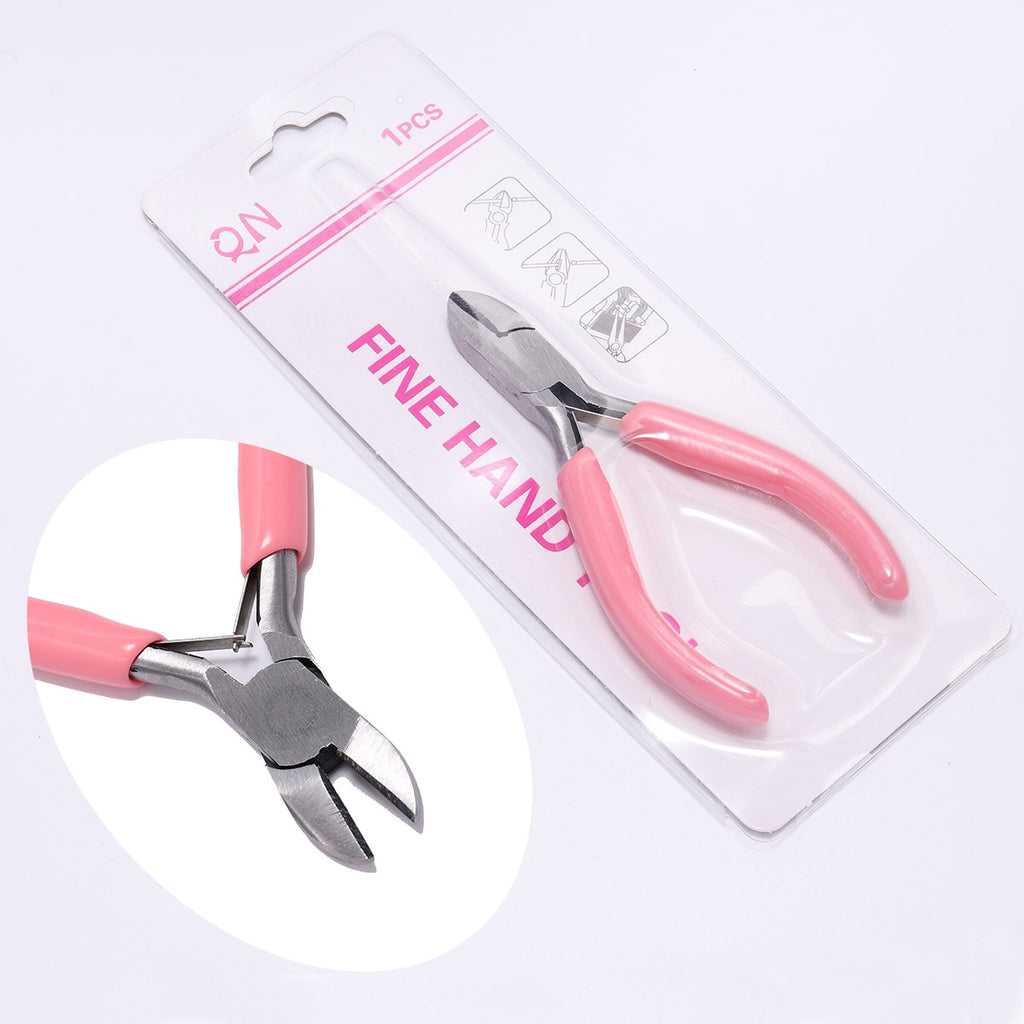 Ferronickel Carbon-Hardened Steel Round Nose End Cutting Jewlery Pliers Tools DIY Equipment Pliers Fit Handcraft Beadwork Repair.