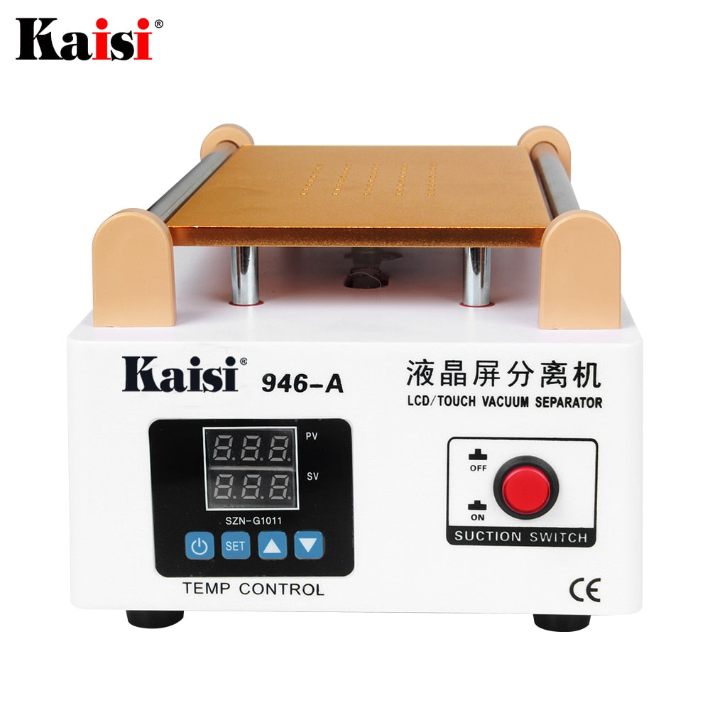 Kaisi 946A LCD Screen Touch Screen Separator Built-in Pump Vacuum Glass 7in LCD Separator Machine Screen Disassemble Repair Tool