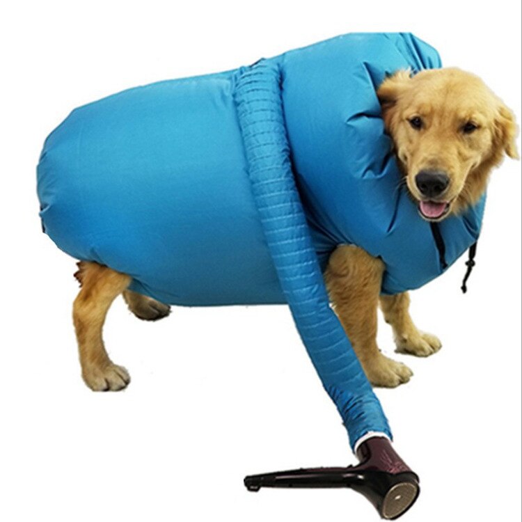 Pet Drying Bag Hair Dryer Accessory Portable Folding Pet Quick Dry Bag Labrador Large Dog Can Dry Dog Kit Quickly and Easily