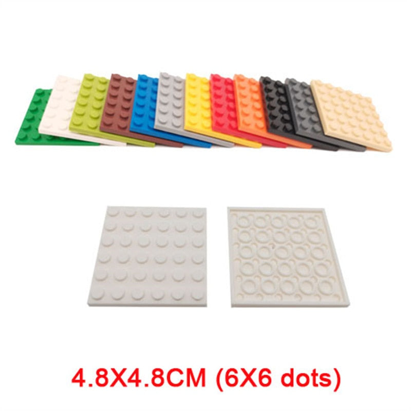 Double-sided Base Plates Plastic Small Bricks Baseplates Compatible classic dimensions Building Blocks Construction Toys 32*32