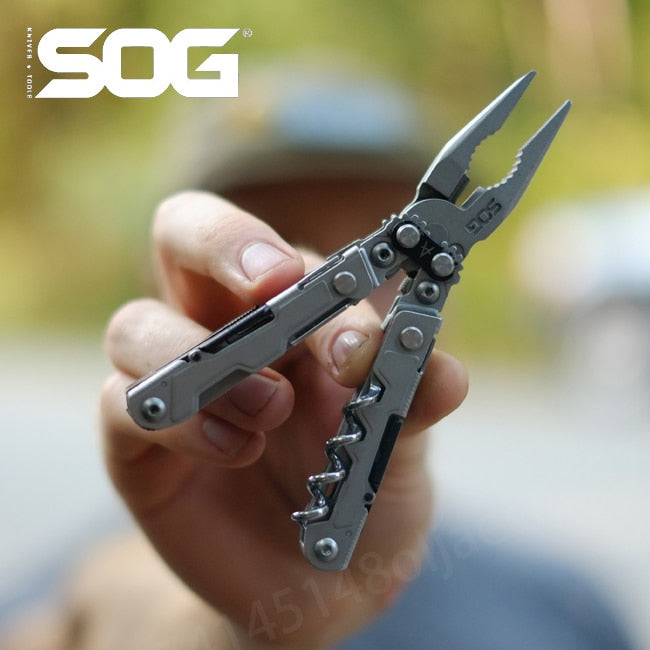 SOG PP1001/PL1001 Mini Multi Function Tool Pliers Folding Pliers Outdoor Camping EDC Equipment