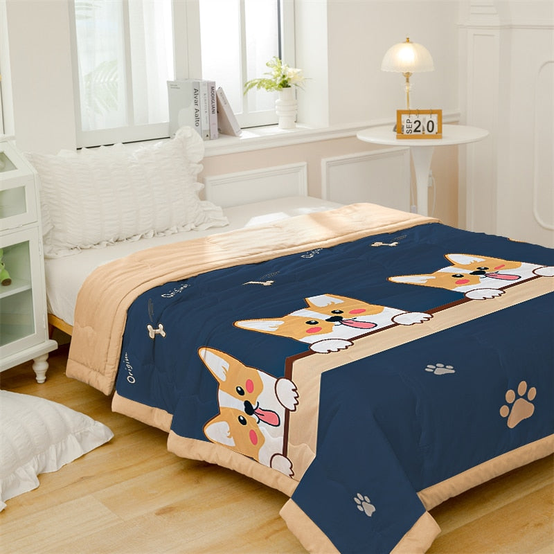 YanYangTian Summer Ice Cool Thin Quilt Comforter Soft Air conditioning Quilt/Duvet/Blanket Bed duvets 150 single bed quilt