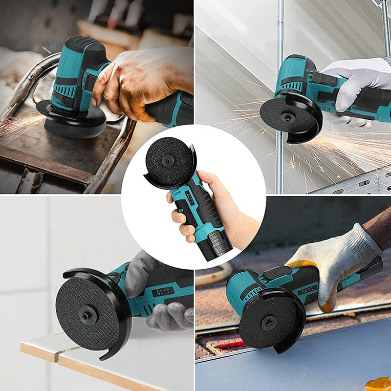 12v Brushless Angle Grinder Lithium Battery 19500rpm Cordless Mini Polishing Machine Diamond Cutting Grinder Wireless Grinder