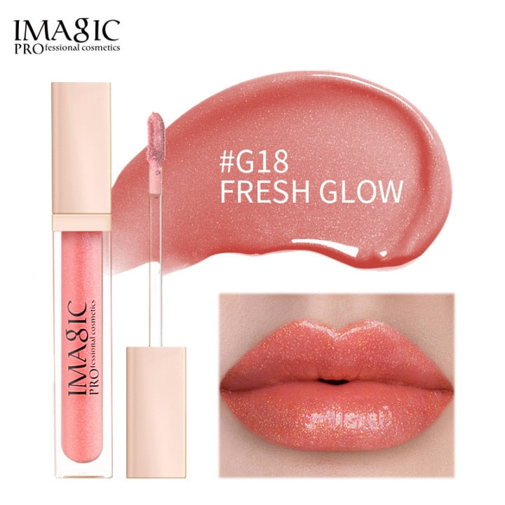 IMAGIC new waterproof and moisturizing lip gloss velvet matte lasting lip gloss ladies cosmetics 20 colors