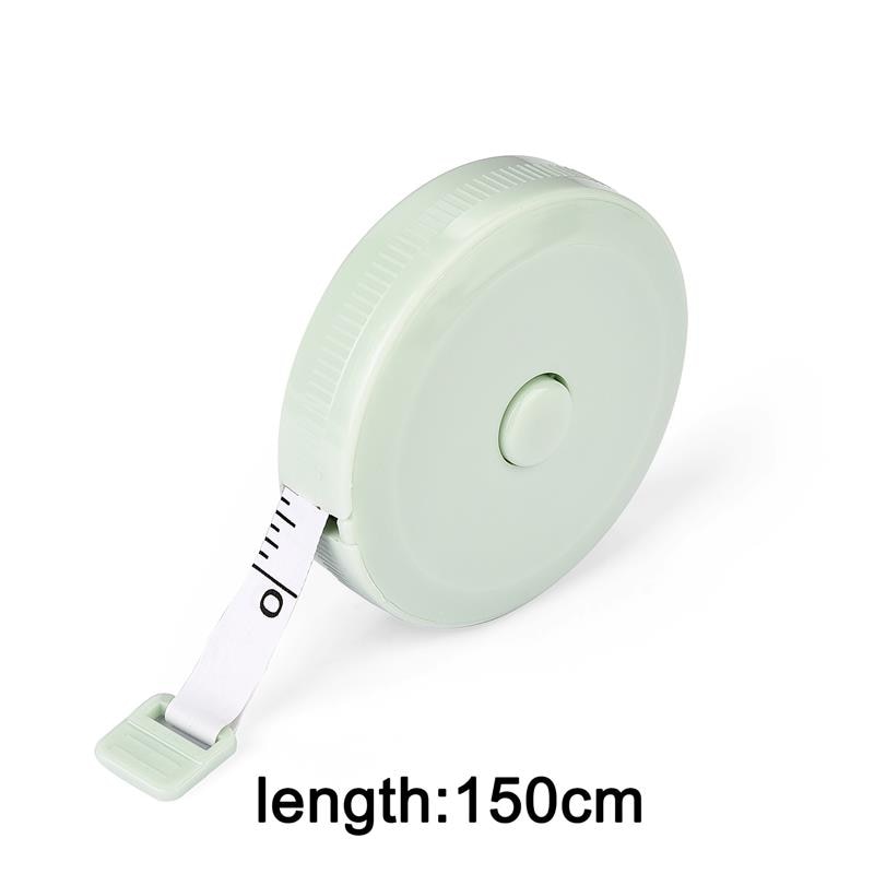 1.5/2m Soft Tape Measure Double Scale Automatic Telescopic Ruler Sewing Tailor Craft Rule Body Clothes Measuring Measuring Tools