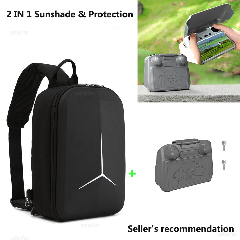 For DJI MINI 3/3 PRO Bag Storage Case Backpack Messenger Chest Bag Portable Fashion Box for Mini 3 Pro Shoulder Bag Accessories