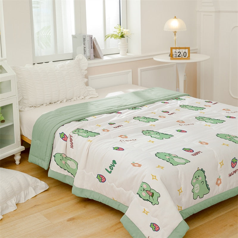 YanYangTian Summer Ice Cool Thin Quilt Comforter Soft Air conditioning Quilt/Duvet/Blanket Bed duvets 150 single bed quilt