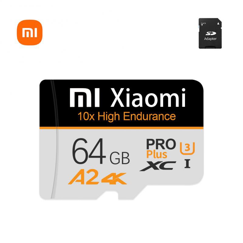 Xiaomi 2TB SD Memory Card 2TB 512GB Flash Memory SD Cards A2 High Speed Micro TF/SD Card 128GB Adapter Dash For Cam/Drone/table