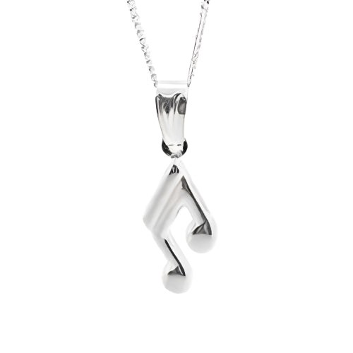 Silver-custome-Musical-Note-necklace-Pendant-men-music-gifts