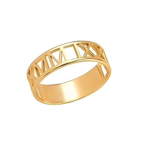 Unique Customized Name Ring Gold, Gold Plated, Rose Gold or Silver