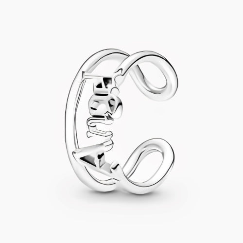 UniqueSilver  Beautiful Customized Name Gold riig Font Style Ring Gold Special Gift