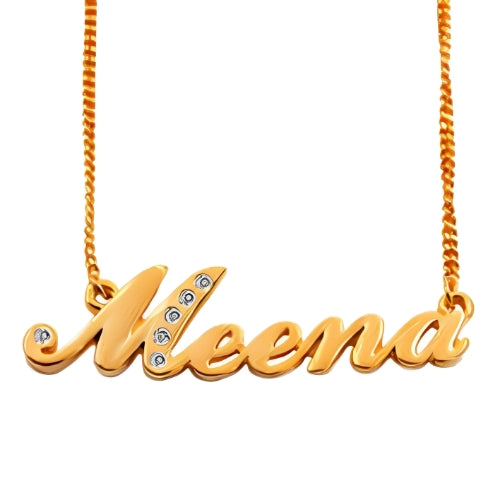 Zarkon Special Font Various Font Necklace.