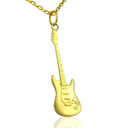 gold-guitar-Pendant-necklace-mens-music-gifts