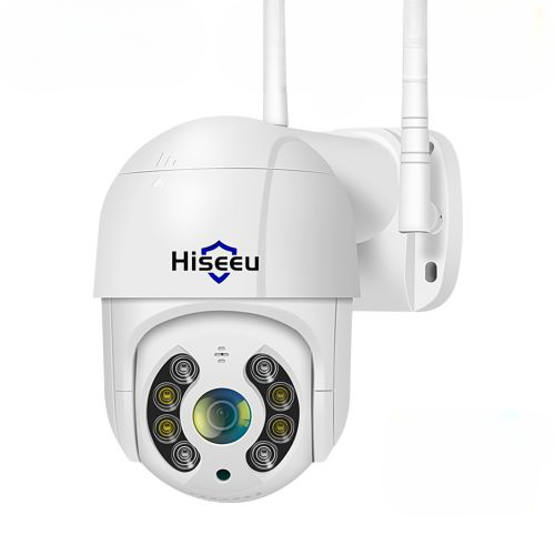 Hiseeu 4K 8MP PTZ WIFI IP Camera Speed Dome Outdoor 5X Digital Zoom 5MP 3MP 1080P Wilress Video CCTV Surveillance Cameras iCsee