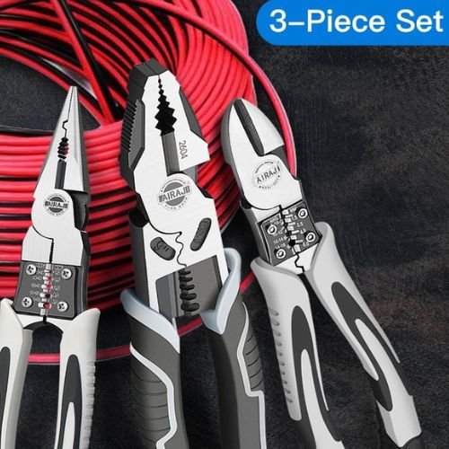 AIRAJ Universal Multifunctional Diagonal Wire Pliers Needle Nose Pliers Hardware Tools Universal Wire Cutters Electrician