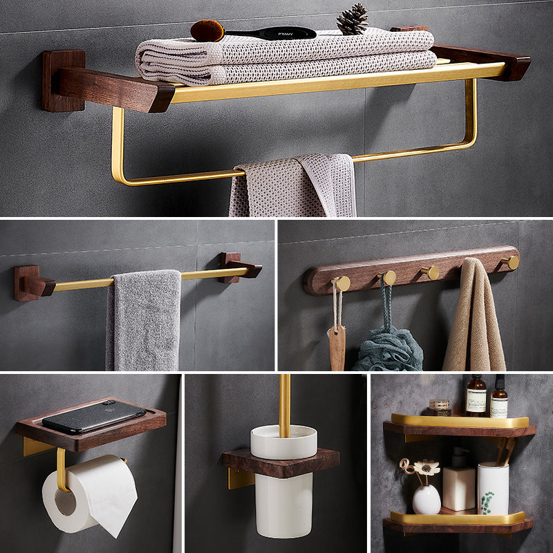 New Chinese Style Bathroom Hanging Rod Toilet Rack Storage