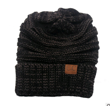 Unisex CC Beanies Winter Hats. knitted casual wool warm Beanie.