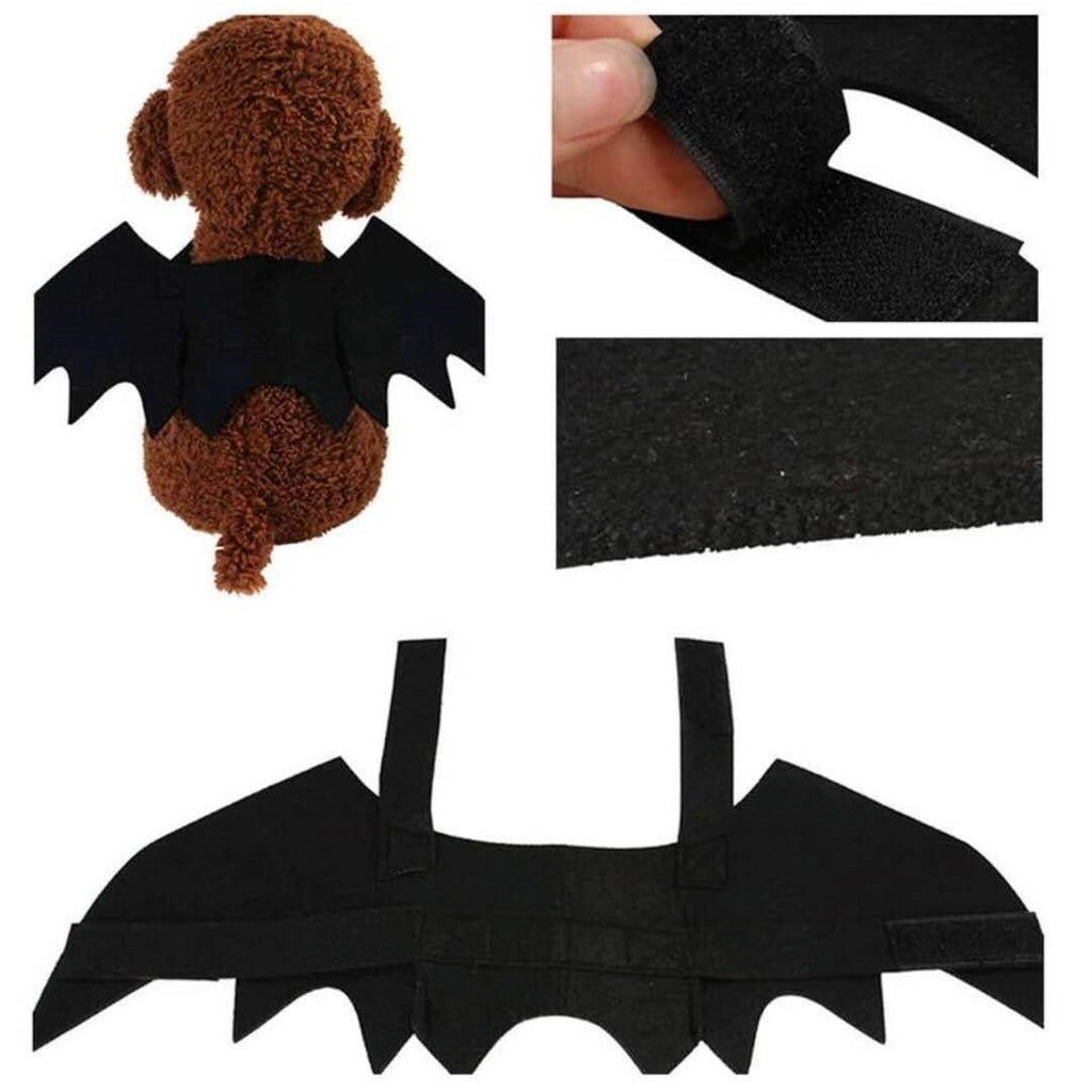 Halloween Felt Pet Decoration Bat Wings