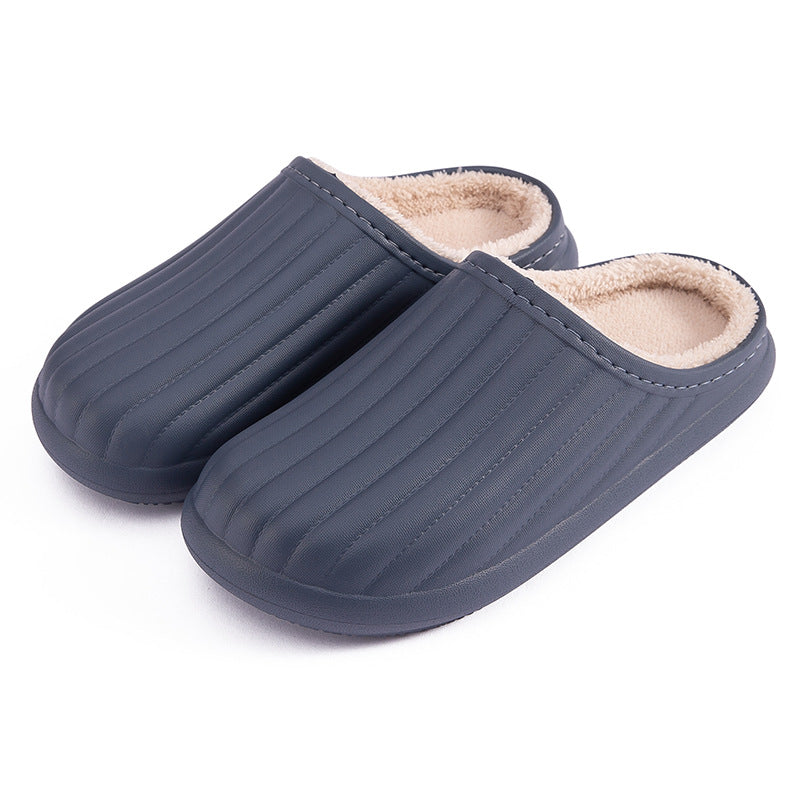 Waterproof Slippers EVA Plush Slippers Women