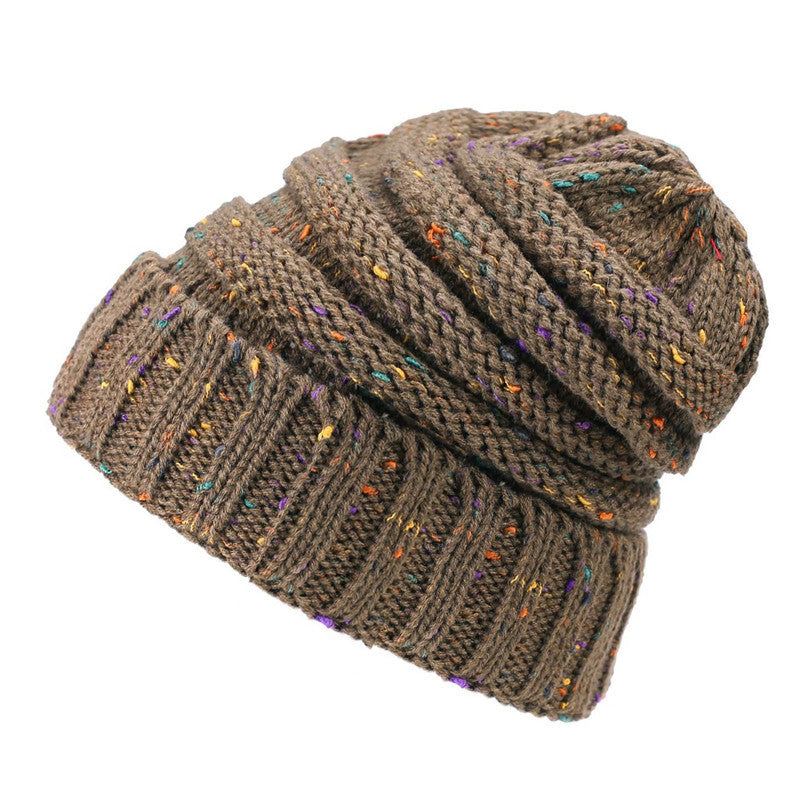 Knitted Woolen Hats For Men And Women In Winter