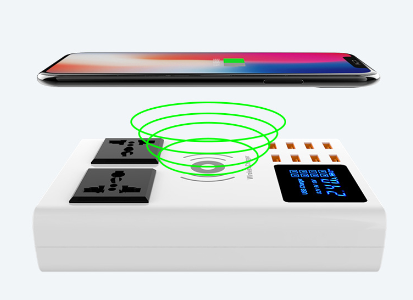 USB wireless charger for mobile phones