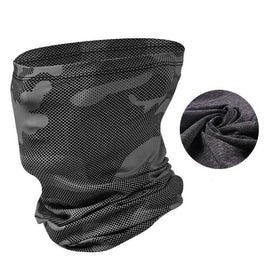 Silk Ice Tube Mask for Sun Protection: A Sports Scarf, Balaclava, and Headband for Men and Women