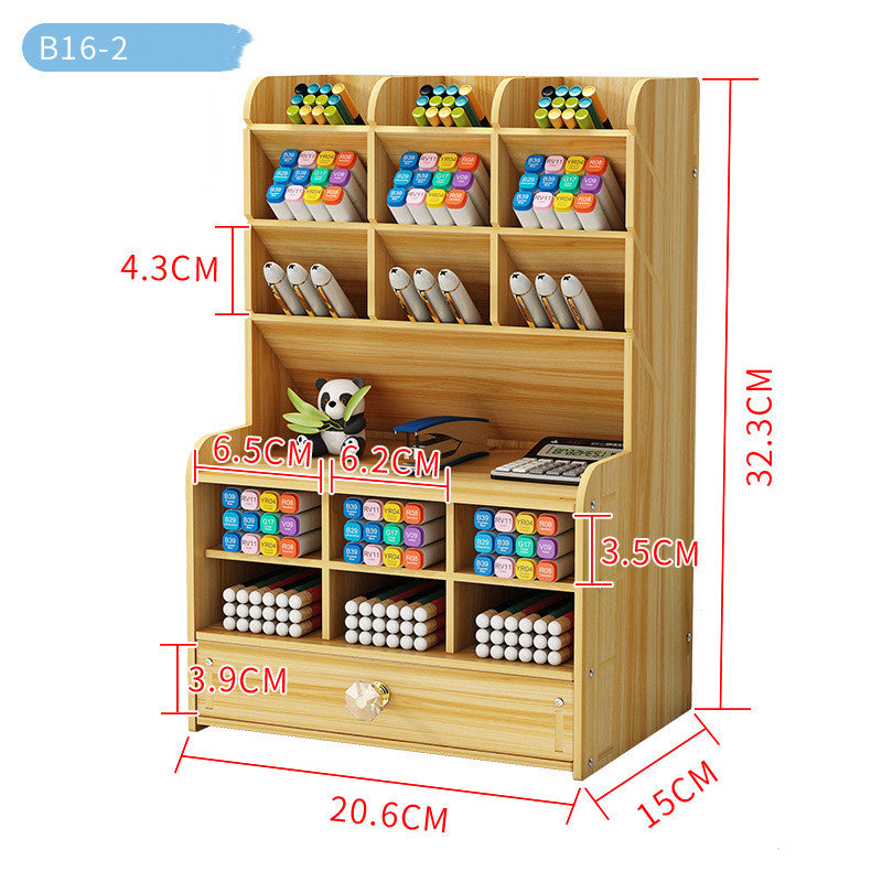 Creative Pen Holder Storage Box Fashion Desktop Decoration