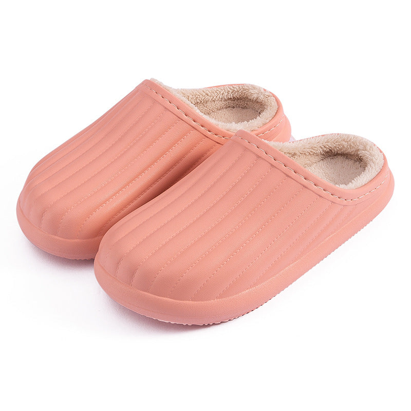 Waterproof Slippers EVA Plush Slippers Women