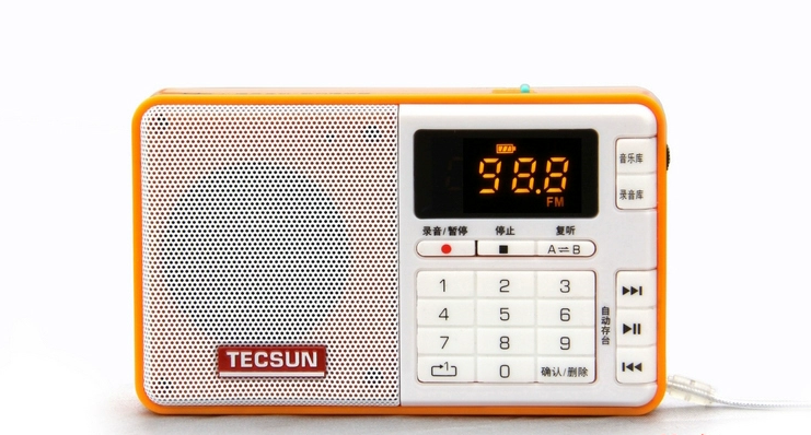 Tecsun Q3 Broadcast Recorder Digital Audio Player