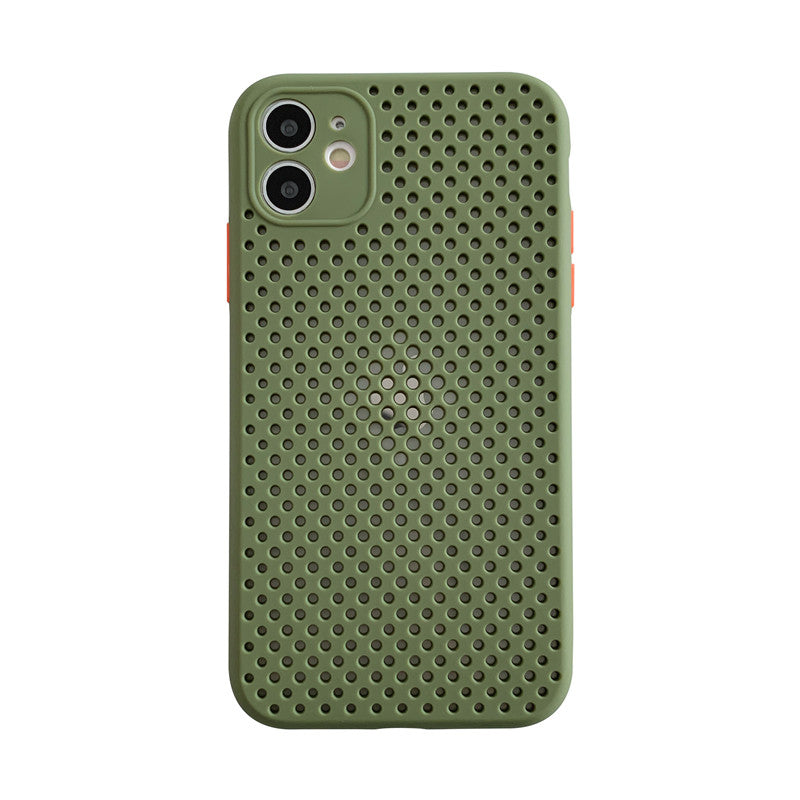 Breathable mobile phone case