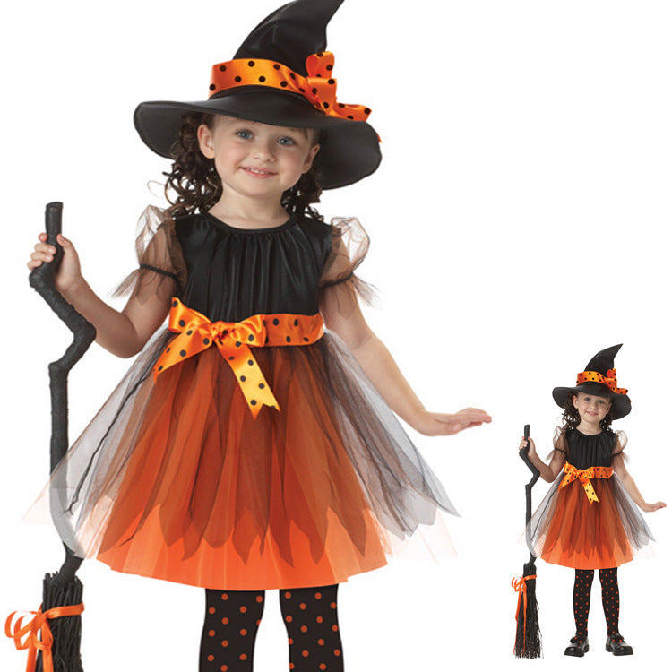 Halloween child witch costume