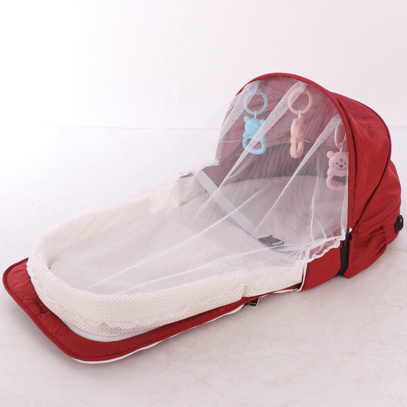 Portable Foldable Bionic Baby Anti-mosquito Isolation Bed