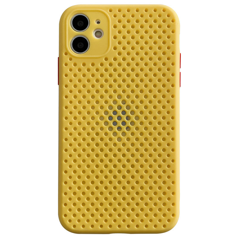 Breathable mobile phone case