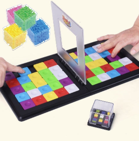 Color battle Rubik's cube parent-child interactive sports Rubik's cube game toy