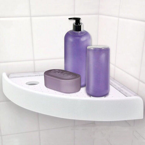 Bathroom triangle shelf bathroom corner storage rack Powerful suction cup placement board