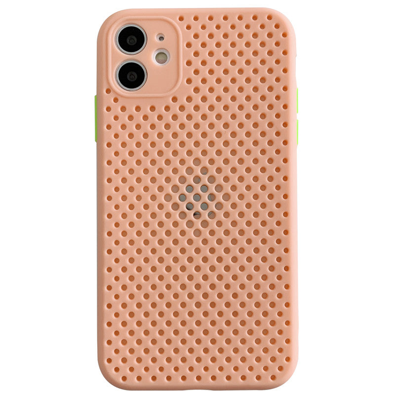 Breathable mobile phone case