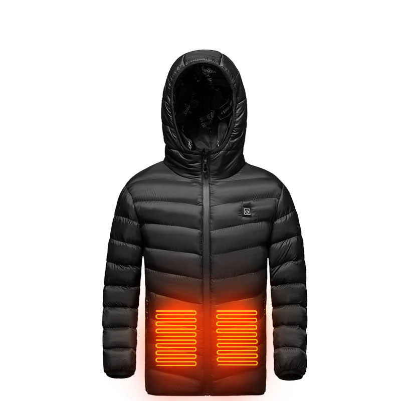 Girls' Smart Electric Thermal Winter Jacket.