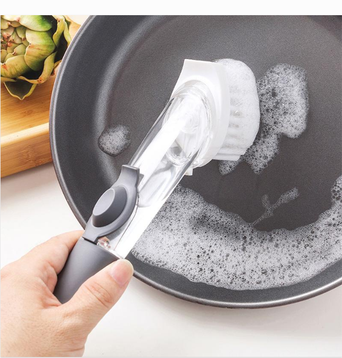 Cleaning Brush with Soap Dispenser