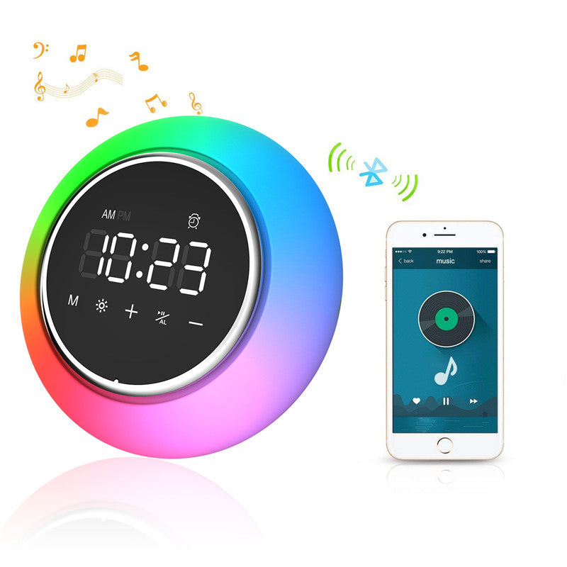 Bedside Bluetooth audio clock