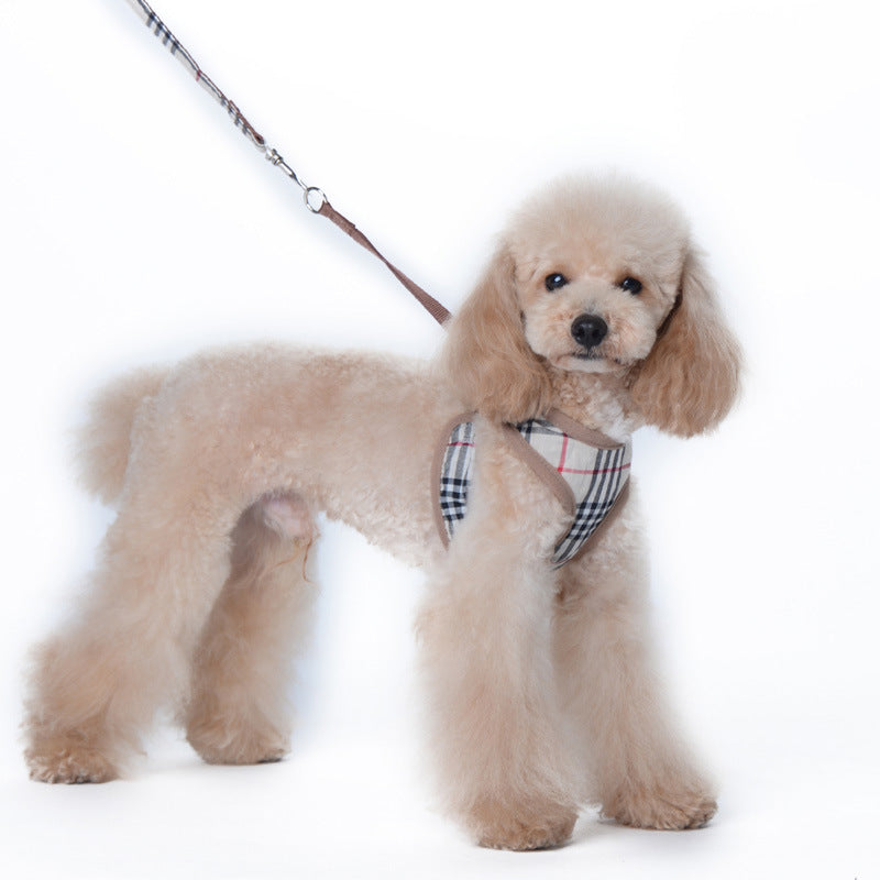 New Style Pet Chest Back Dog Leash Out Collar