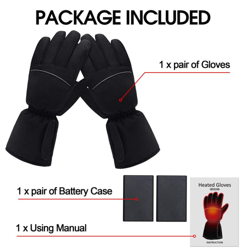 For both Men and Women, explosive thermostat gloves. Utilize insulated winter battery gloves to keep your hands warm during chilly weather.