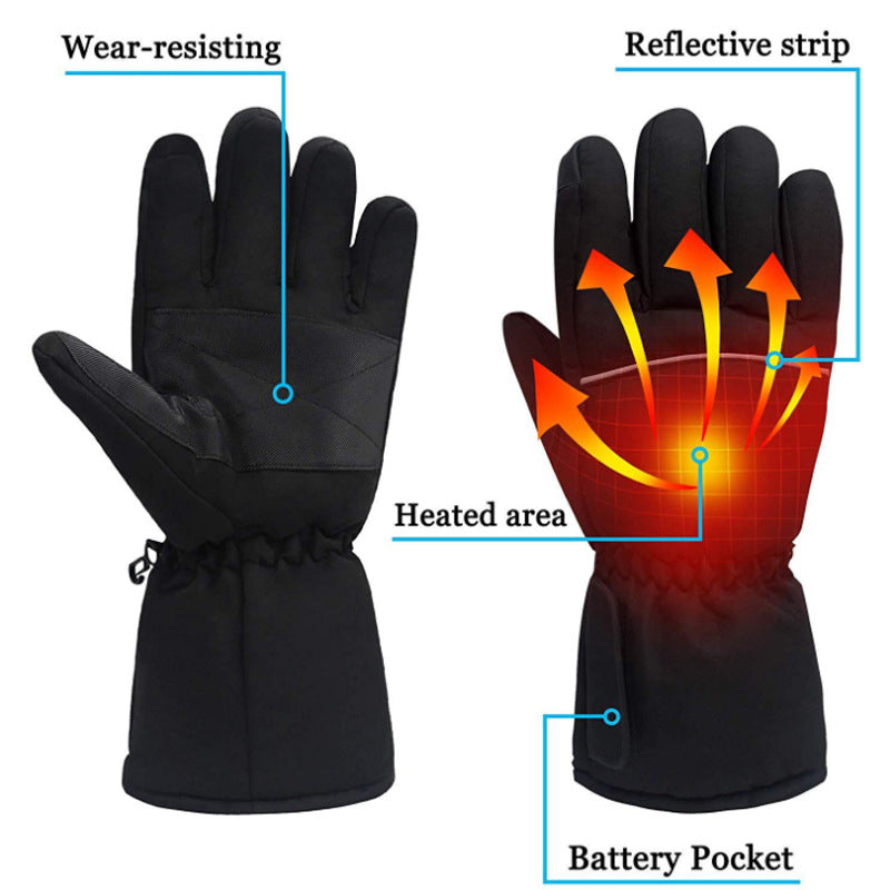 For both Men and Women, explosive thermostat gloves. Utilize insulated winter battery gloves to keep your hands warm during chilly weather.