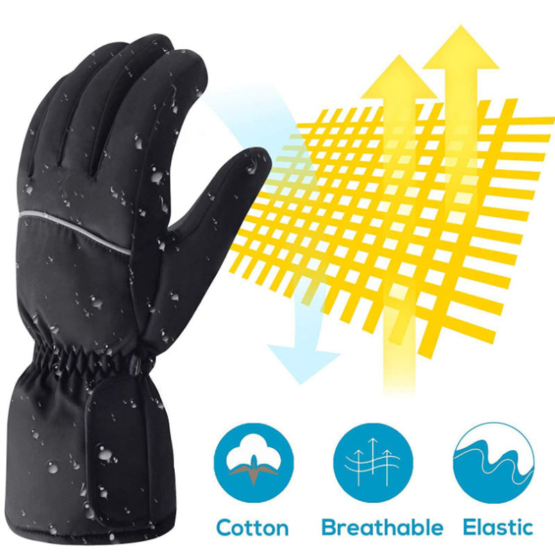 For both Men and Women, explosive thermostat gloves. Utilize insulated winter battery gloves to keep your hands warm during chilly weather.