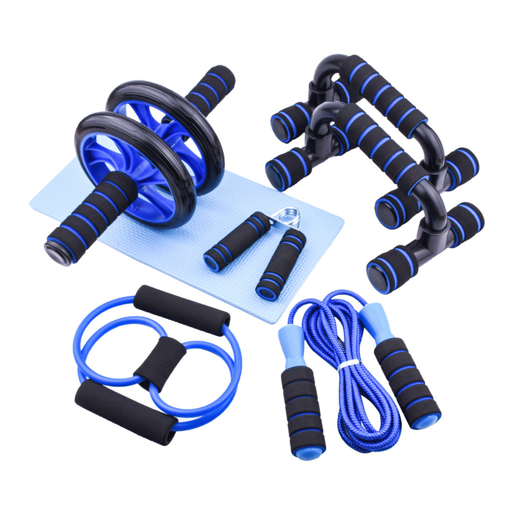 Multifunctional Abdominal Wheel 6-Piece Training Equipment