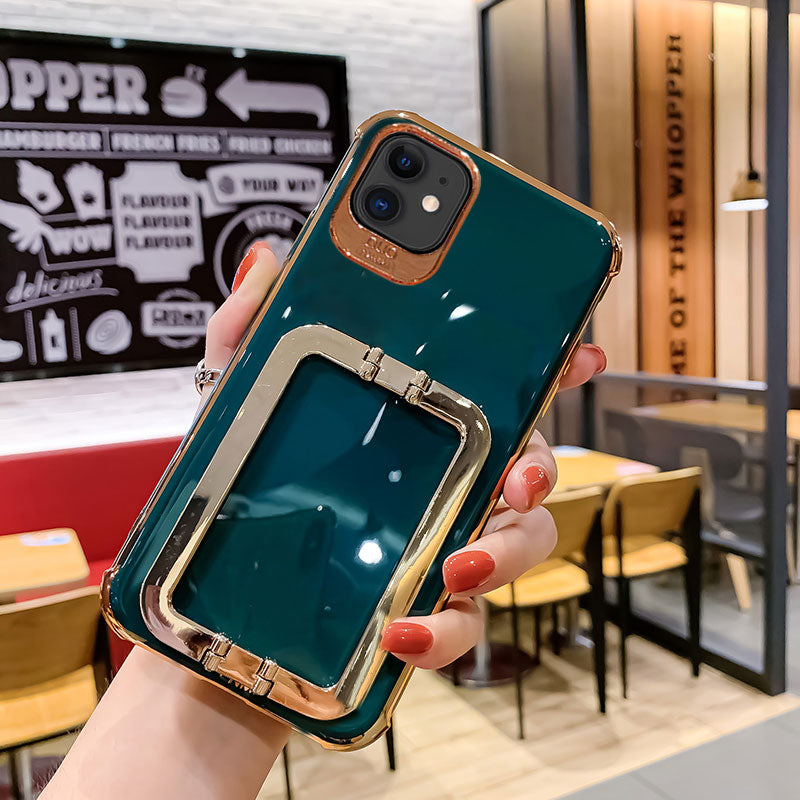 Compatible with Apple , Luxury Sense Of Luxury In Electroplating Mobile Phone Case