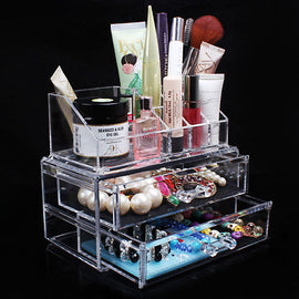 Transparent Acrylic Drawer Type Cosmetic Storage Box