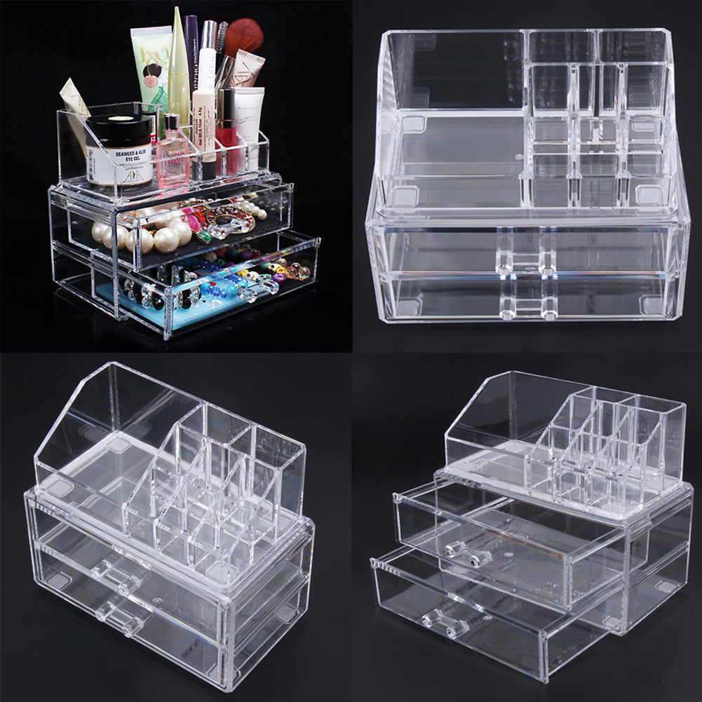 Transparent Acrylic Drawer Type Cosmetic Storage Box